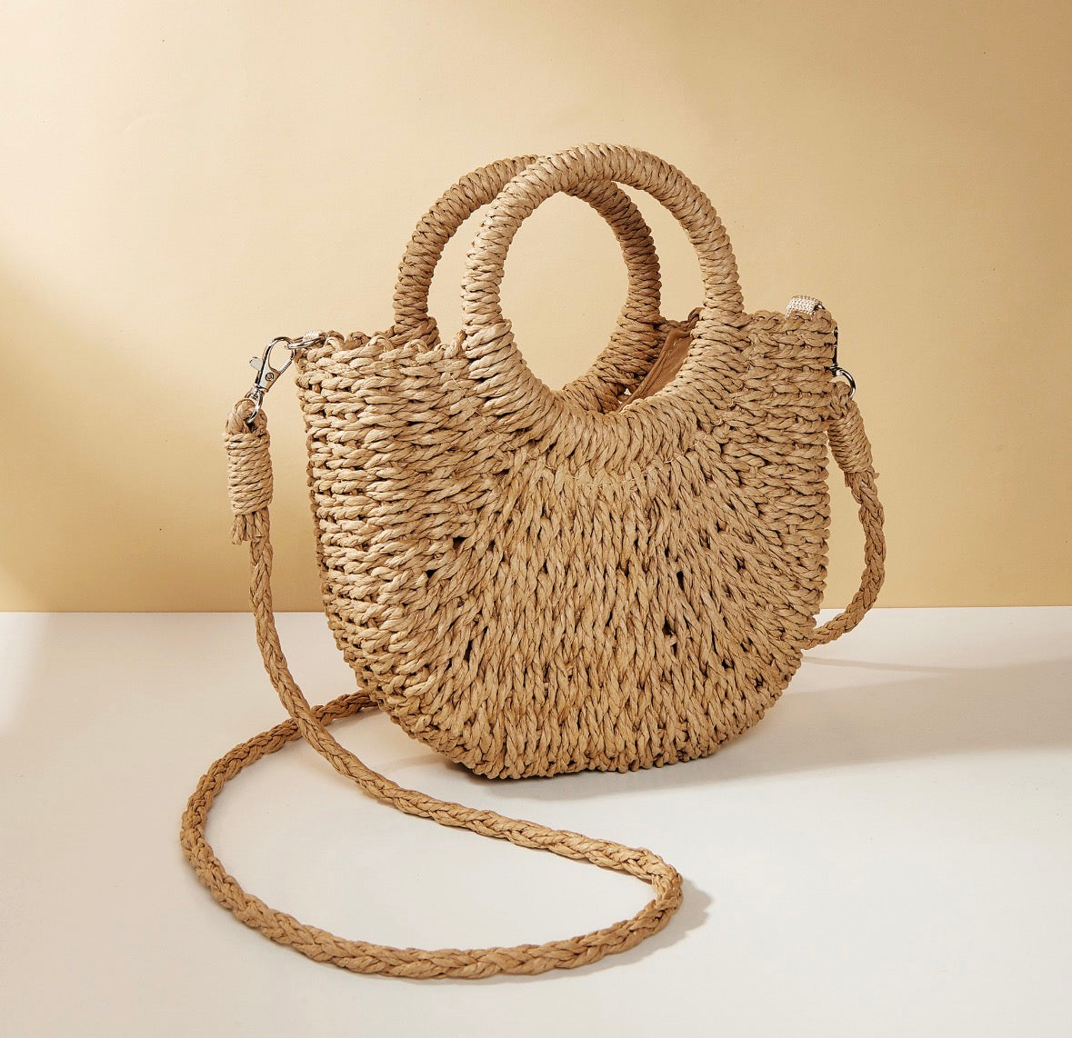 Boho Stro Schoudertas